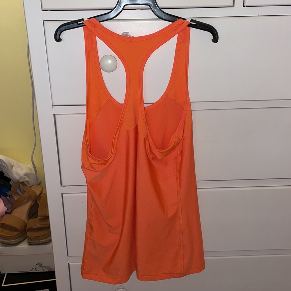 Orange Racerback Tank Top - Picture 2 of 3